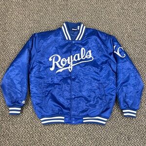Majestic Kansas city royals athletic bomber jacket